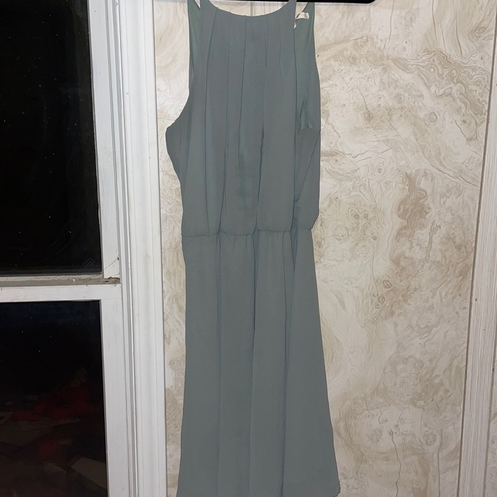 Green dress